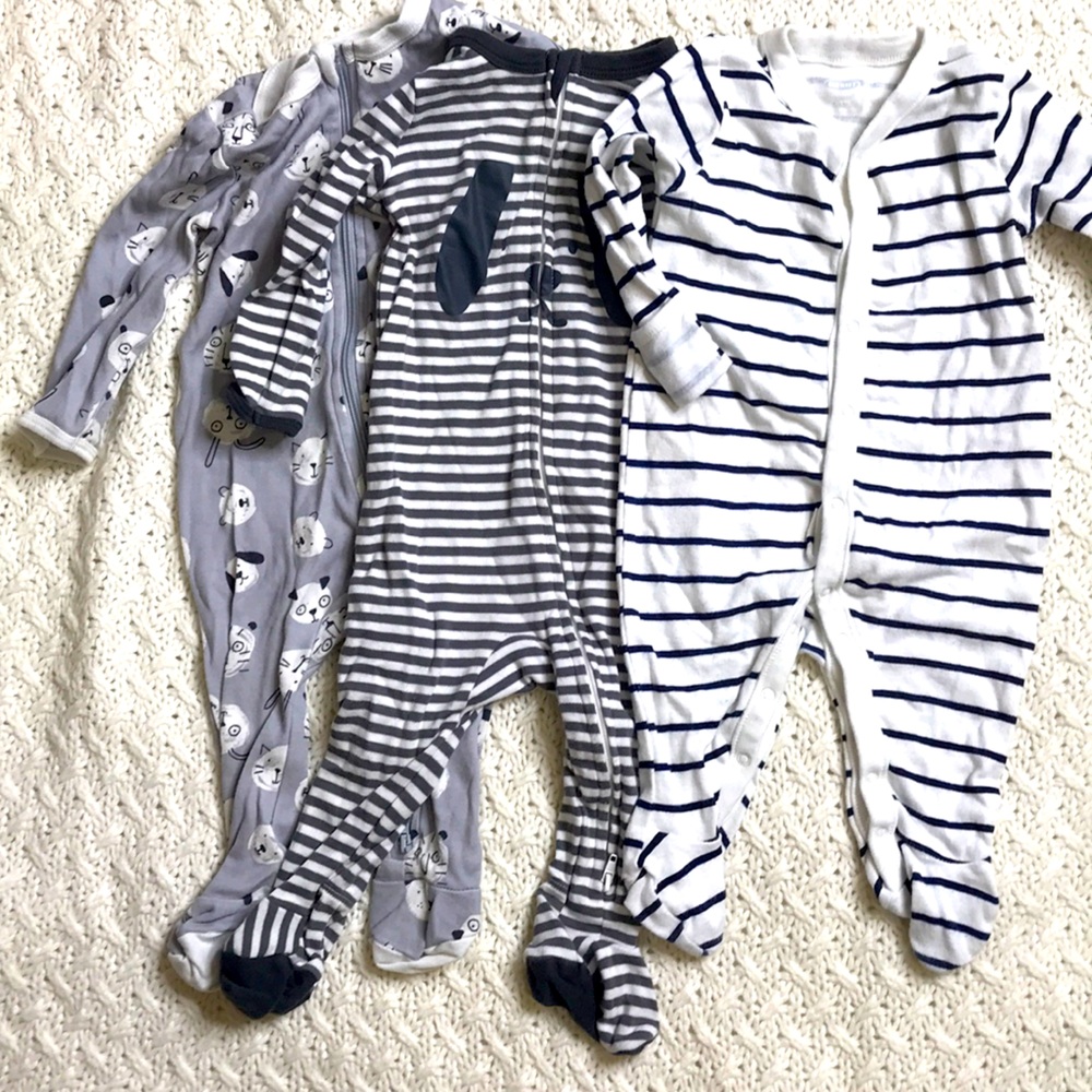 Set of 3 6-9 month onesies